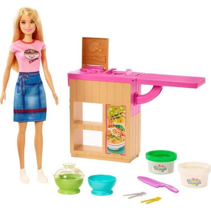 BARBIE Métiers Barbie Et Son Atelier De Pâtes À Modeler
