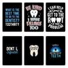 Funny Dentist Dental Hygienist Get To the Root Women Men Metal Plaque Living Room Wall Decor Decoration Vintage Tin Sign Poster