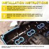 Valve Cover Gaskets Spark Plug Tube Seals For 2005-15 Chrysler 300 5.7L VS50476R