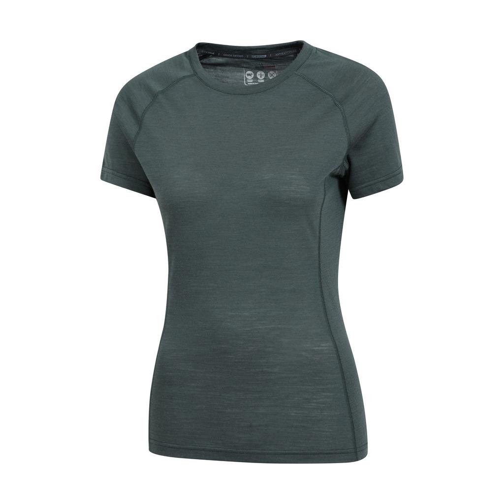Mountain Warehouse Womens/Ladies Summit Merino Wool Thermal Top