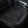 1 pièce Housse de siège de voiture universelle en cuir PU Toutes saisons Protection de siège de voiture Tapis Coussinets de siège Accessoires d'intérieur automobile