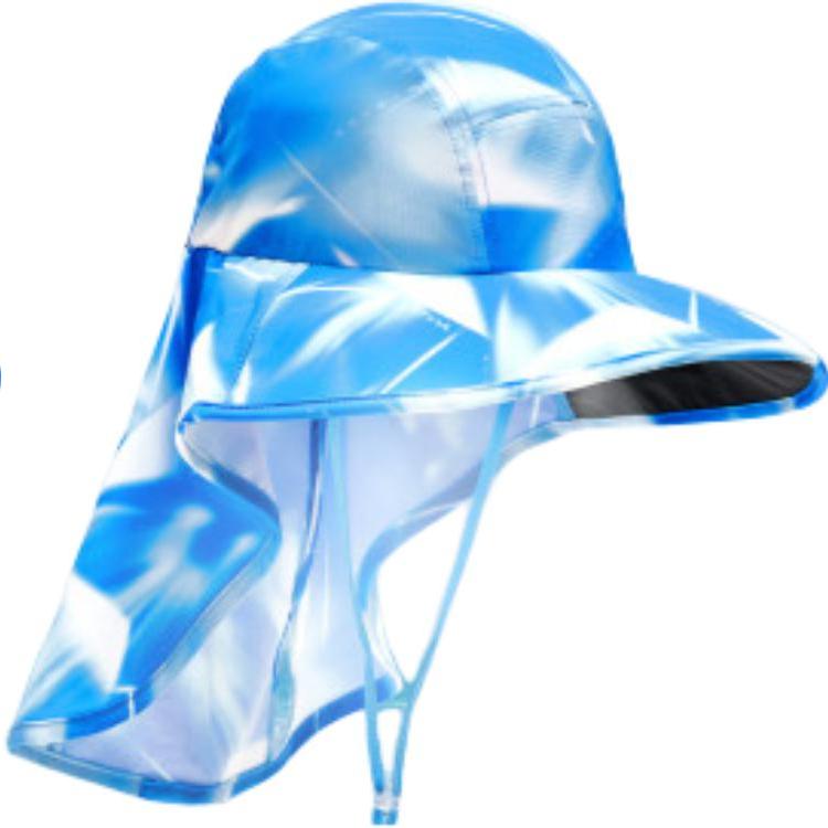 Anta Solid Color Design Polyester Sun Protection Hat Kids Hats Blue A392426205-1