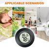 Portable Hygrometer Thermometer Temperature and Humidity Digital Display Electronic Machine Indoor Camp Car Temperature Sensor
