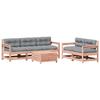 VidaXL Garden Lounge Set with Cushions 6 Pcs, Patio Sofas, Patio Furniture Set, Outdoor Furniture, Wood 3250826