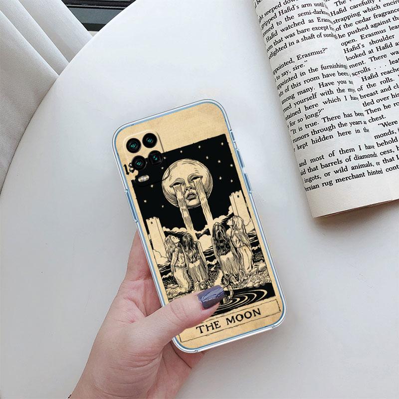 Witch Divination Tarot Moon Phone Case for Motorola Moto G10 G20 G30 G31 G32 G34 G35 G41 G42 G50 G51 G52 G55 G60 G60S