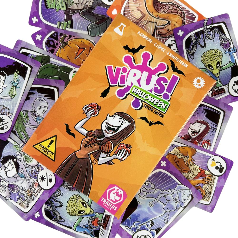 Virus 1 2 3 Board Game The Contagiously Fun Card Game English Version Party Game for Fun Family Game
