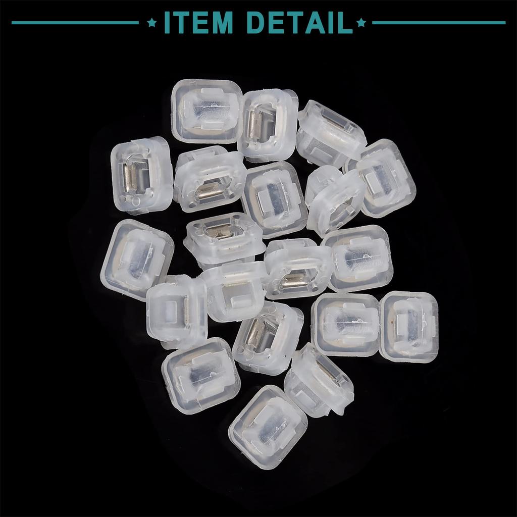 ACROPIX Retainer Clip for BM W E46 E90 E91 E92 320i 323i 325i 328i 330i M3 X5 E53 White 20pcs