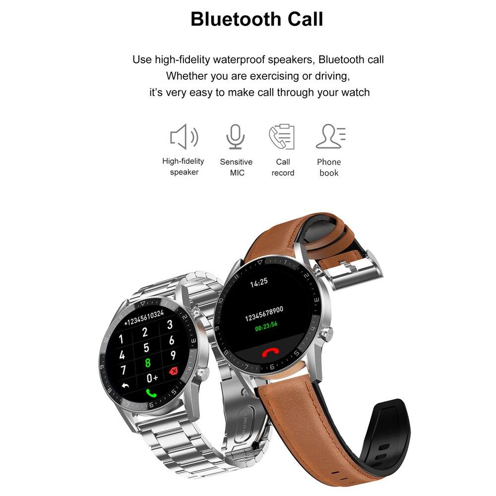 Buy Men Smart Watch DT92 Bluetooth Call Multi-sport Mode IP68 Waterproof  Heart Rate Blood Pressure Oxygen Smartwatch PK L13 at affordable prices —  free shipping, real reviews with photos — Joom