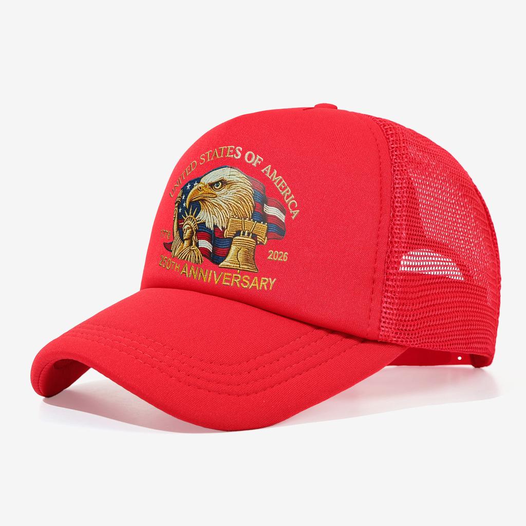 1PC Practical Edition Commemorative Edition Mesh Baseball Cap, Breathable and Comfortable, Suitable for Commuting