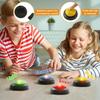 4 Pcs Answer Buzzers Game Show Buzzer Buttons Interactive Family Feud Buzzer with Lights and Sound for Party Game Show Classroom