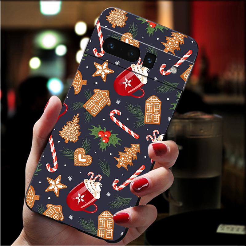 

Cartoon Christmas Aesthetic Carcasa Funda Phone Case For Google Pixel 10 9 Pro XL 9A 8 7 6 Pro Pixel 8A 7A 6A Pixel 8 7 6 5 Google Pixel 8 Pro