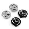 4 Stück 56mm Auto Radnabenabdeckung Ersatz für Mazda 2 3 5 6 7 323 626 RX7 RX8 MX3 CX3 CX5 Axela Atenza Skyactiv Angksela