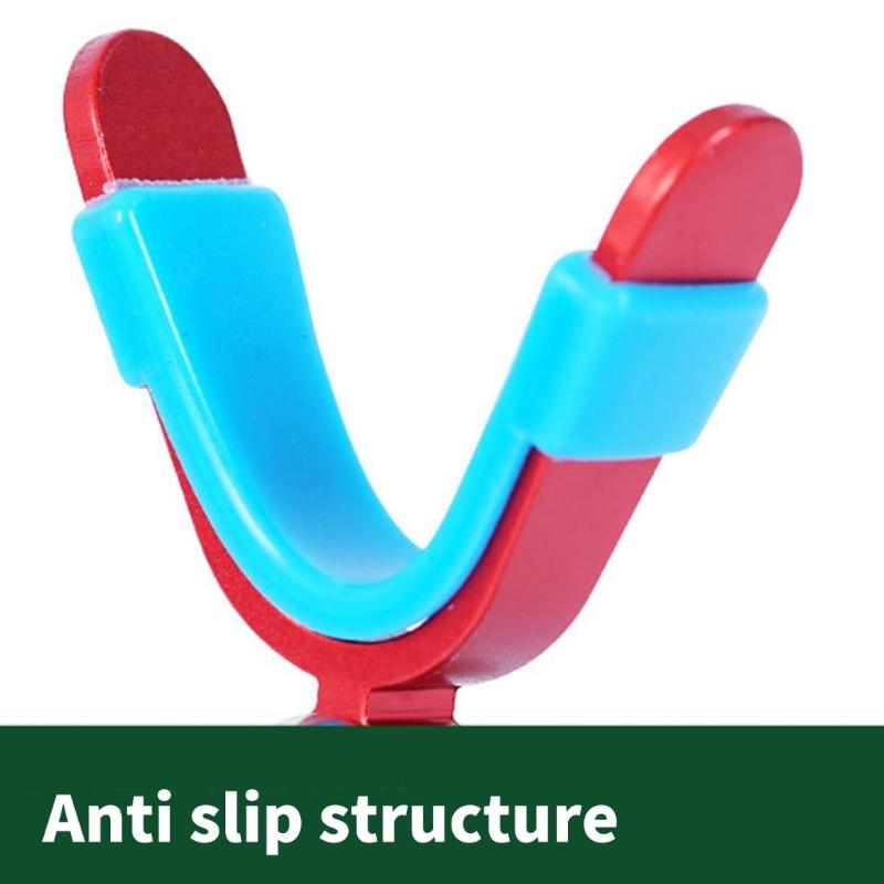 Fishing Pedestals Rod Bracket Head 8mm Thread Fishing Rod Support Stand Head Aluminum Rod Holder Head V-Shaped