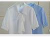Women's White Chiffon Bow Tie Shirt - Summer Short-Sleeved Professional Top