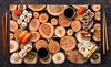 Glas-Kochfeld-Schutzplatte 80x52 Holz