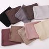 High Quality Single Stich Modal Cotton Hijabs Thin Breathable Soft Headscarf Long Shawls for Muslim Women  New Headwraps