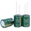 400V 100uF JCCON Green Gold Inverter Capacitor for Switching Power Supply, Sizes: 16x30, 18x25, 18x30.