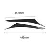 For Lexus IS250 2013 2014 2015 2016 2017 2018 Carbon Fiber Car Interior Center Control Panel Gear Shift Cover Side Strips Trim