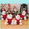 Charming Christmas Plush Bear Decoration Perfect For Holiday Kids Toys And Gifts
