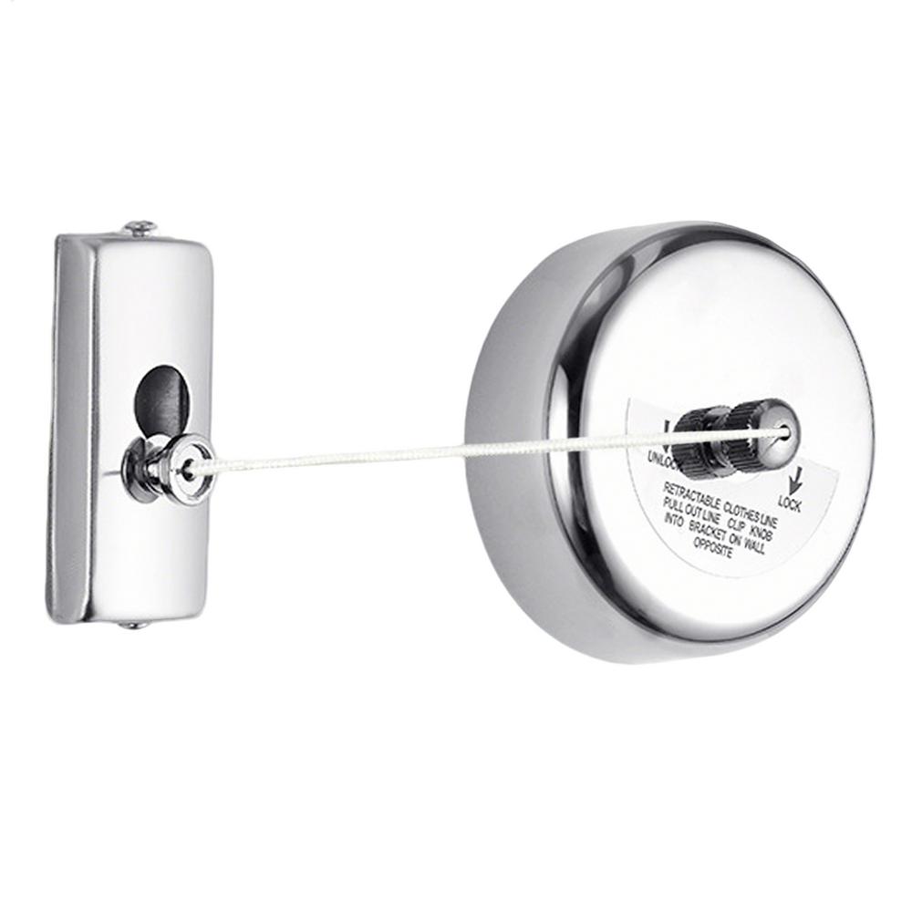 

Невидимая бельевая веревка Выдвижная сушилка из нержавеющей стали Выдвижная сушильная машина для помещений Балкон Бытовая сушилка серебряный