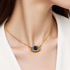 Jewelry Eyes Clavicle Chain Adjustable Glass Sweater Chain Cool Demon Eyes Necklace  Hipster