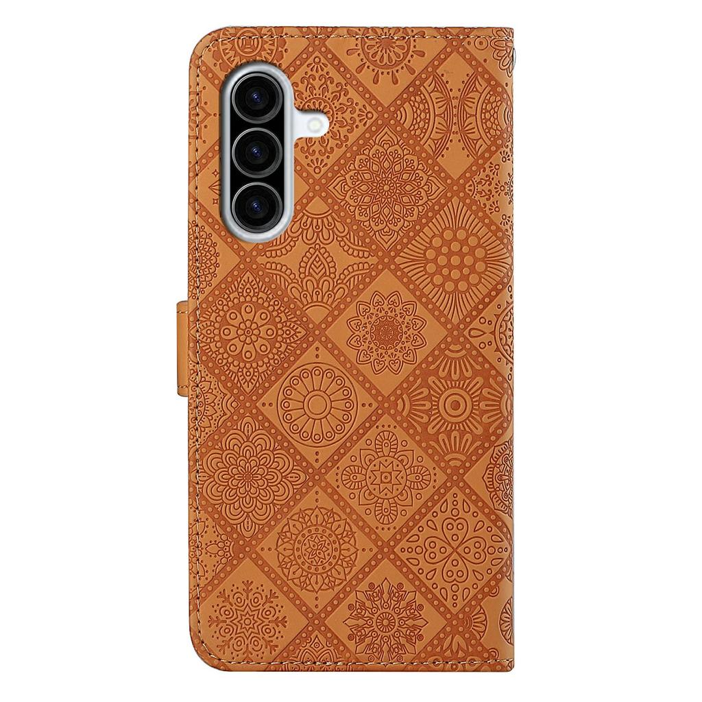 For Samsung Galaxy A36 5G Case Leather Case Ethnic Style Wallet Phone Cover with Strap