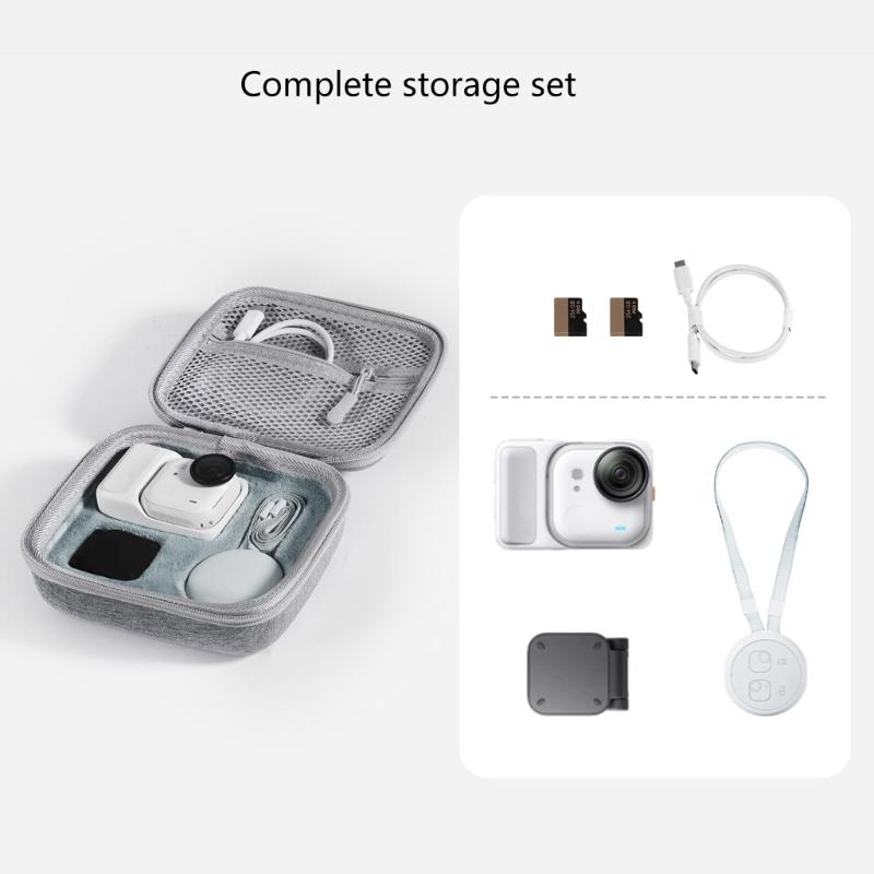 Water Resistant Carrying Case Protective Bag For Action Camera Gear With Spacious Interior And Secure Fit