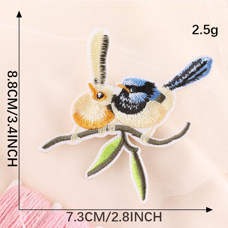 

Нашивки с изображением животных и птиц Duoku для одежды, обуви, головных уборов и аксессуаров для багажа.