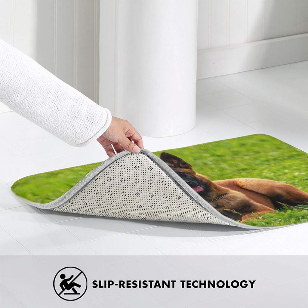 Belgian Shepherd Dog Malinois Doormat Kitchen Entrance Home Floor Mat Anti-slip Carpet Rug for Living room Footpad Mats