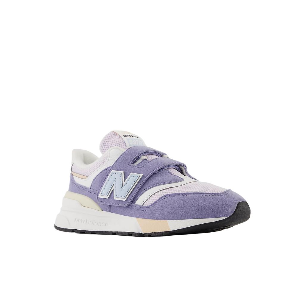 New Balance NB 997R Retro Comfortable Minimalist Versatile Kids Running Shoes Kids Running Shoes Holographic-Purple Light-Chrome-Blue PZ997REL