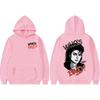 Michael Jackson King of Pop Bad Era Hoodies  Clothing Fashion Classic Sweatshirts Hip Hop Fleece Casual Oversized Pullovers