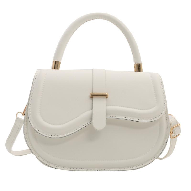 Stylish Minimalist Trendy Small Square Bag Women Bags Spring New Shoulder Messenger Bag белый