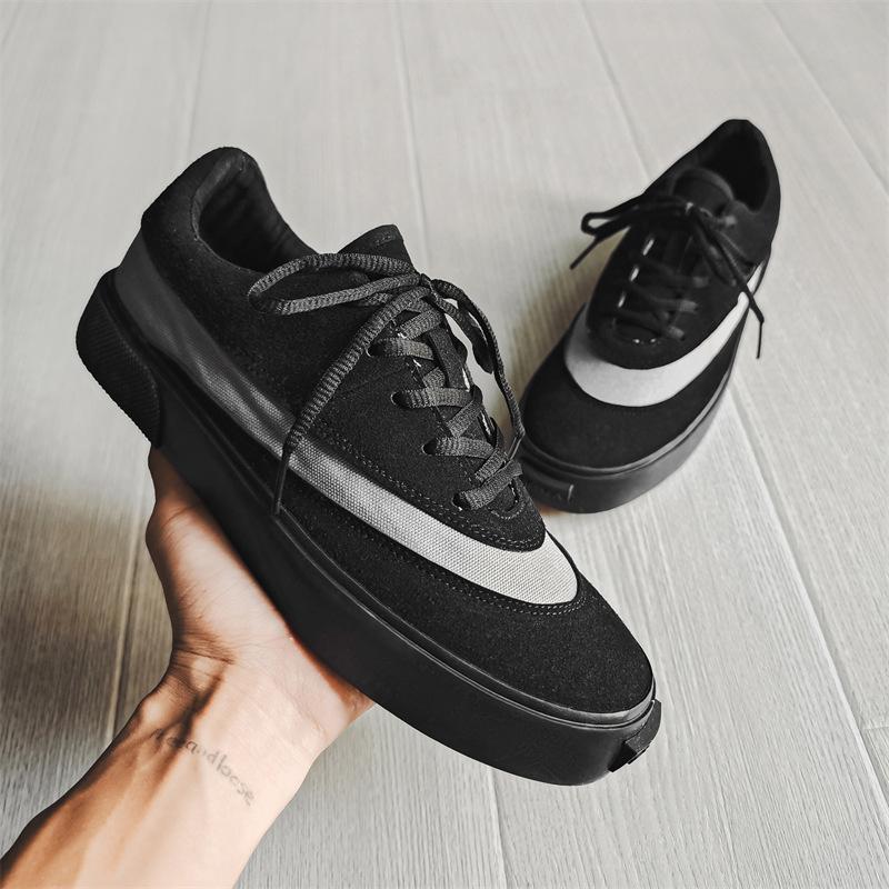 Fashion Shoes for Men Fad Casual Shoes Breathable Anti Slip Canvas Footwear Men's Outdoor Comfort Walking Board Shoes Zapatillas Hombre