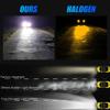 H1 15 Led Fog Lamp Driving Drl Light Bulbs Conversion Kit 6000k Xenon Super White Ip67 Waterproof