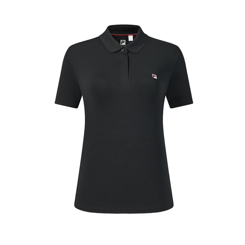 

Fila Tennis Simple Classic Basic Sports Casual Comfortable Versatile Breathable Short Sleeve Polo Shirt Women tops Legendary-Blue A11W623104FNV S