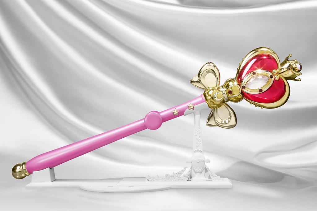 TAMASHII NATIONS - Pretty Guardian Sailor Moon - Spiral Heart Moon Rod -Brilliant Color Edition-, Bandai Spirits PROPLICA