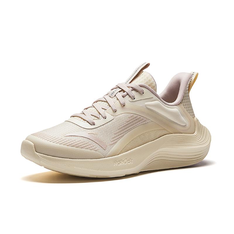 Anta Poison Spike 2 Fashion Sports Comfortable Shock Absorbing Breathable Low Top Short Distance Running Shoes Women sneaker Wheat 922525501F-2