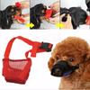Pet Dog NO Bite Adjustable Mask Breathable Bark Bite Mesh Mouth Muzzle Grooming Anti Stop Chewing Anti Bark Anti Bite  S-XXL