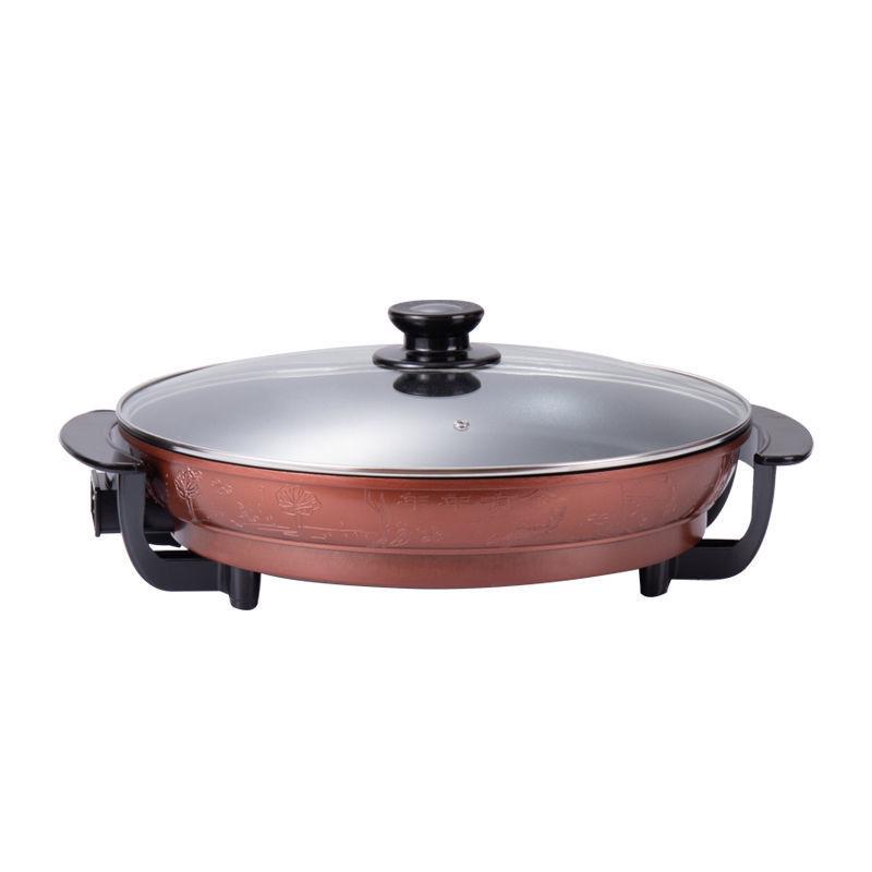 

Electric Flat-Bottom Frying Pan: Multi-Functional Non-Stick Griddle for Dumplings, Cakes, and More (Lao Guo Style) Default