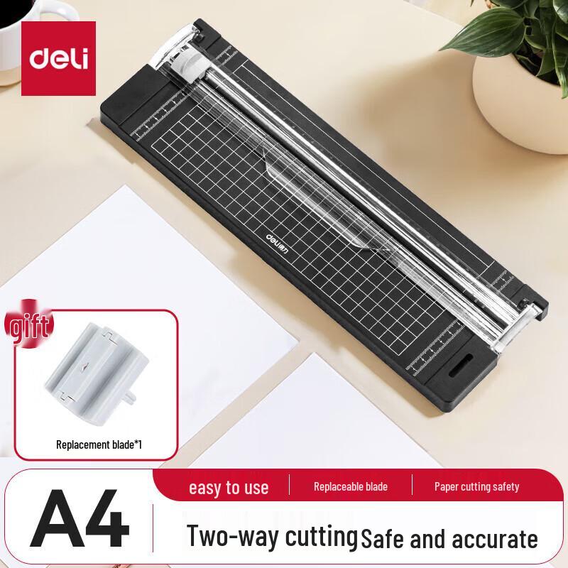 Deli Small Office Paper Cutter CN plug (adapter included)