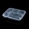 Disposable 5-Compartment Meal Prep Containers