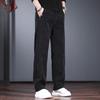 JELERNO Men's High-End Waffle Corduroy Casual Pants