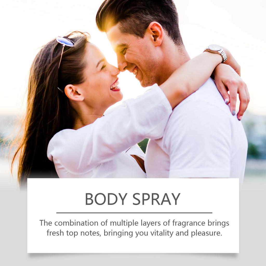Men's Deodorant Body Spray Is Long-lasting, Portable, Elegant And Fresh, Exuding Flirting Appeal.100ML