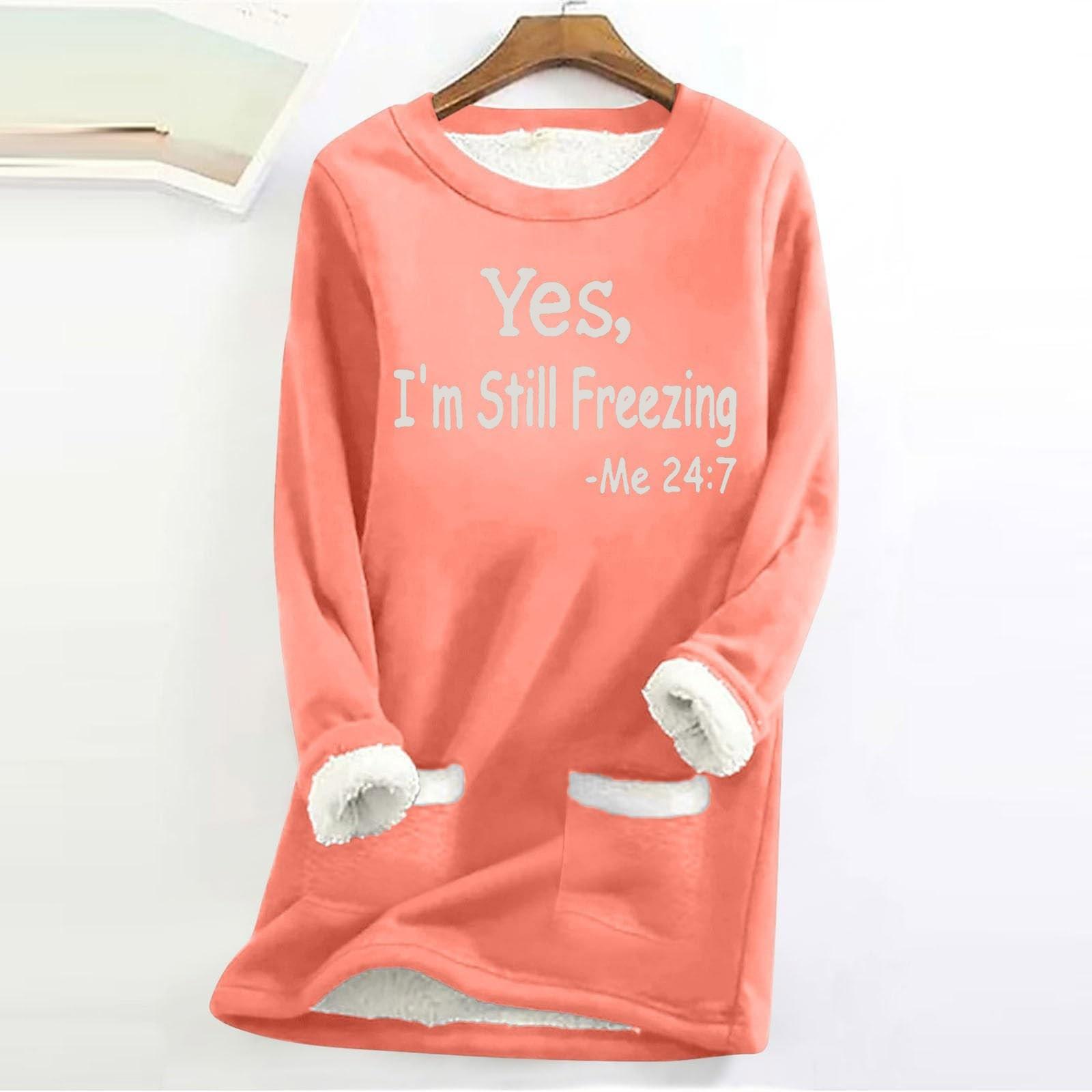 

Women s And Winter Large Size Loose Thickened And Lamb s Wool Warm And Fitted Bottom Shirt With Pocket XXXXL