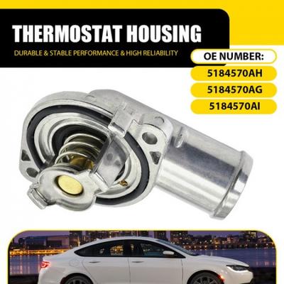 Motor 1X Carcasa del Refrigerante 14-21 ProMaster Termostato Compatible 1500 Ram 2500 3500 3.6L