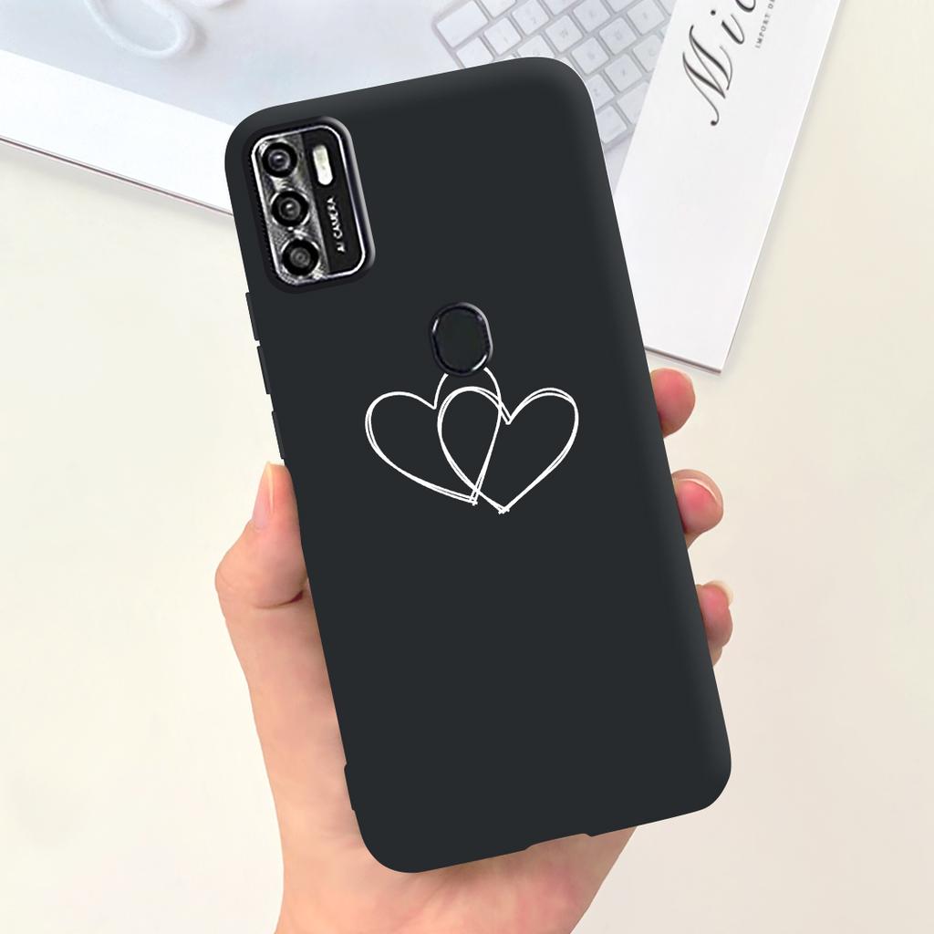 Per Custodia Telefono ZTE Blade A7020 Copertura Posteriore ZTE Blade A7s 2020 Guscio Paraurti Morbido in Silicone Liquido Moda Donna Cielo Stellato Funda Capa