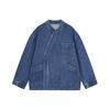 CROQUIS Men's 2025 Spring Stand Collar Denim Jacket