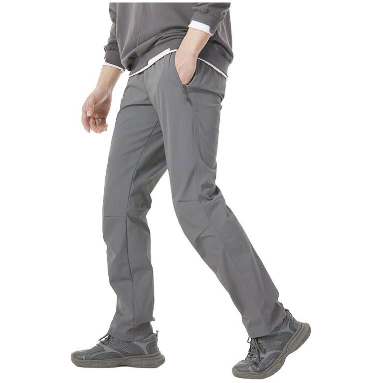 Columbia Comfortable Solid Color Straight Fit Casual Pants Men Bottoms Gray AE0381-023