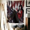 Kakegurui Wall Tapestry Aesthetic Wall Hanging Printed Fabric Blanket Decorative Tapestries for Bedroom Living Room Home Decor
