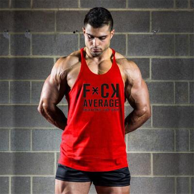 Trend Beach and Surfing Vest Comfortable Sports Training Fitness Loose Tank Top Men's Muscle Bodybuilding Stringer Singlet